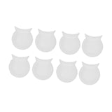 Maxbell 8x Clarinet Thumb Rest Support Silicone Clarinet Finger Support for Clarinet White