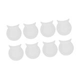 Maxbell 8x Clarinet Thumb Rest Support Silicone Clarinet Finger Support for Clarinet White