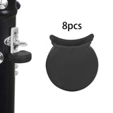 Maxbell 8x Clarinet Thumb Rest Support Silicone Clarinet Finger Support for Clarinet Black