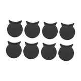 Maxbell 8x Clarinet Thumb Rest Support Silicone Clarinet Finger Support for Clarinet Black