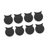 Maxbell 8x Clarinet Thumb Rest Support Silicone Clarinet Finger Support for Clarinet Black