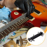 Maxbell Guitar Bridge Saddle Nut Sander Adjustable for Precision Instruments Compact Black