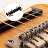 Maxbell Guitar Bridge Saddle Nut Sander Adjustable for Precision Instruments Compact Black