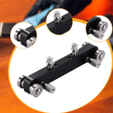 Maxbell Guitar Bridge Saddle Nut Sander Adjustable for Precision Instruments Compact Black
