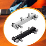 Maxbell Guitar Bridge Saddle Nut Sander Adjustable for Precision Instruments Compact Black