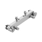 Maxbell Guitar Bridge Saddle Nut Sander Adjustable for Precision Instruments Compact Silver