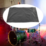 Maxbell Drum Set Dust Cover with PU Coating Sun Protection Drum Kit Protective Cover 180cmx140cm