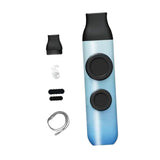 Maxbell Kazoo Flute for Adults and Kids Adjustable Tone for Party Stage Music Lovers blue Gradient