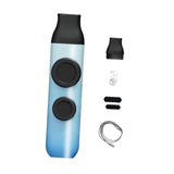 Maxbell Kazoo Flute for Adults and Kids Adjustable Tone for Party Stage Music Lovers blue Gradient