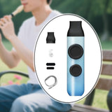 Maxbell Kazoo Flute for Adults and Kids Adjustable Tone for Party Stage Music Lovers blue Gradient