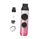 Maxbell Kazoo Flute for Adults and Kids Adjustable Tone for Party Stage Music Lovers Pink Gradient