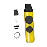 Maxbell Kazoo Flute for Adults and Kids Adjustable Tone for Party Stage Music Lovers yellow Gradient