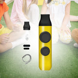 Maxbell Kazoo Flute for Adults and Kids Adjustable Tone for Party Stage Music Lovers yellow Gradient