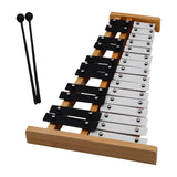 Maxbell 27 Note Wooden Xylophone Hand Knock Piano Toy for Event Home Family Sessions
