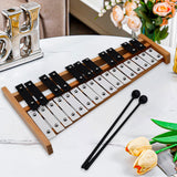 Maxbell 27 Note Wooden Xylophone Hand Knock Piano Toy for Event Home Family Sessions
