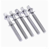 Maxbell 12 Pieces Drum Screw Metal Percussion Instrument Parts Drum Kit Short Screws XL