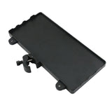 Maxbell Microphone Stand Tray Sound Card Holder 35cmx16.5cm Adjustable Utility Shelf