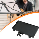 Maxbell Microphone Stand Tray Sound Card Holder 35cmx16.5cm Adjustable Utility Shelf