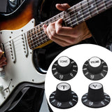 Maxbell Electric Guitar Control Knob Easy to Install Premium Bass Guitar Accessories Tone