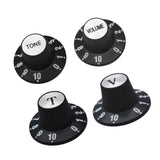 Maxbell Electric Guitar Control Knob Easy to Install Premium Bass Guitar Accessories Tone