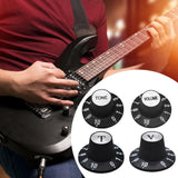 Maxbell Electric Guitar Control Knob Easy to Install Premium Bass Guitar Accessories Tone