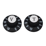 Maxbell Electric Guitar Control Knob Easy to Install Premium Bass Guitar Accessories Tone