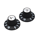 Maxbell Electric Guitar Control Knob Easy to Install Premium Bass Guitar Accessories Tone