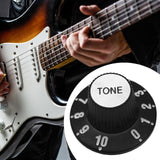 Maxbell Electric Guitar Control Knob Easy to Install Premium Bass Guitar Accessories Tone