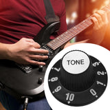 Maxbell Electric Guitar Control Knob Easy to Install Premium Bass Guitar Accessories Tone