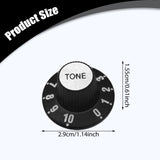 Maxbell Electric Guitar Control Knob Easy to Install Premium Bass Guitar Accessories Tone