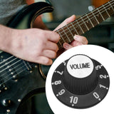 Maxbell Electric Guitar Control Knob Easy to Install Premium Bass Guitar Accessories Volume