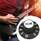 Maxbell Electric Guitar Control Knob Easy to Install Premium Bass Guitar Accessories Volume