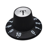 Maxbell Electric Guitar Control Knob Easy to Install Premium Bass Guitar Accessories T