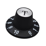 Maxbell Electric Guitar Control Knob Easy to Install Premium Bass Guitar Accessories T