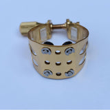 Maxbell Alto Saxophone Ligature Fastener Repair Part Replace Professional Brass Clip