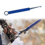 Maxbell Woodwind Instrument Repair Tool Double Head Clarinet Maintenance Spring Hook