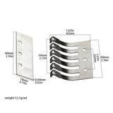Maxbell Fine Tuner Tension Plate Improve Tuning Accuracy Easy to Install Guitar Part