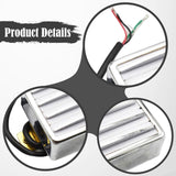 Maxbell Guitar Humbucker Pickup Multipurpose Portable Musical Instrument Accessories White