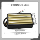 Maxbell Guitar Humbucker Pickup Multipurpose Portable Musical Instrument Accessories Yellow