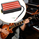 Maxbell Guitar Humbucker Pickup Multipurpose Portable Musical Instrument Accessories Red