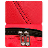 Maxbell Snare Drum Bag Dustproof Portable Snare Drum Storage Bag with Shoulder Strap 43cmx20cm Red