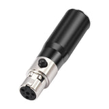 Maxbell 4Pin Mini XLR Adapter 4 Pin Mini XLR Female to Male for Entertainment Speech