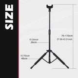 Maxbell Folding Guitar Stand Rack Guitars Floor Tripod Stand for Banjo Bass