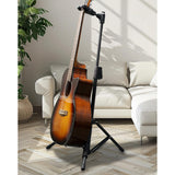 Maxbell Folding Guitar Stand Rack Guitars Floor Tripod Stand for Banjo Bass