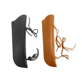 Double Bass Bow Quiver Portable PU Leather Waterproof Sturdy Bass Bow Holder Black
