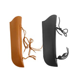 Double Bass Bow Quiver Portable PU Leather Waterproof Sturdy Bass Bow Holder Black