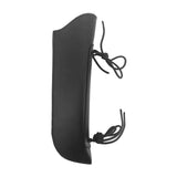 Double Bass Bow Quiver Portable PU Leather Waterproof Sturdy Bass Bow Holder Black