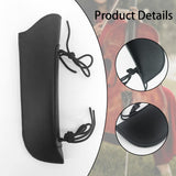 Double Bass Bow Quiver Portable PU Leather Waterproof Sturdy Bass Bow Holder Black