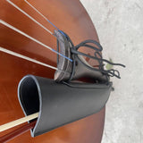 Double Bass Bow Quiver Portable PU Leather Waterproof Sturdy Bass Bow Holder Black
