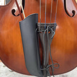 Double Bass Bow Quiver Portable PU Leather Waterproof Sturdy Bass Bow Holder Black